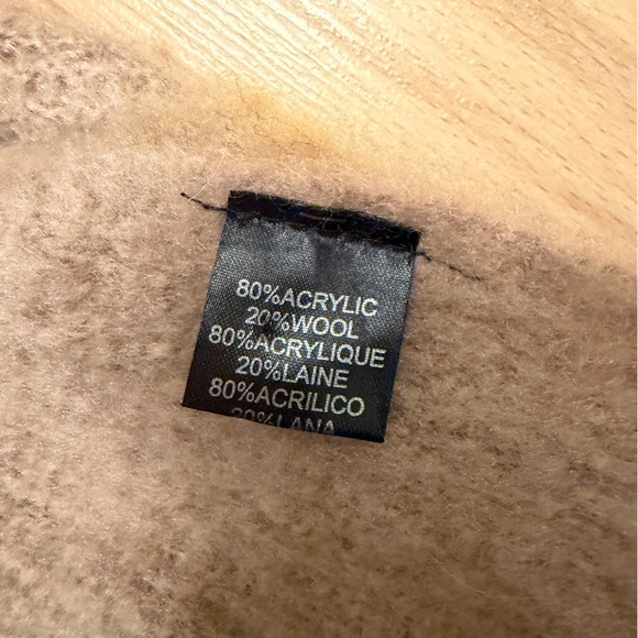 Ilse Jacobsen Cozy Beige Scarf - Picture 7 of 8